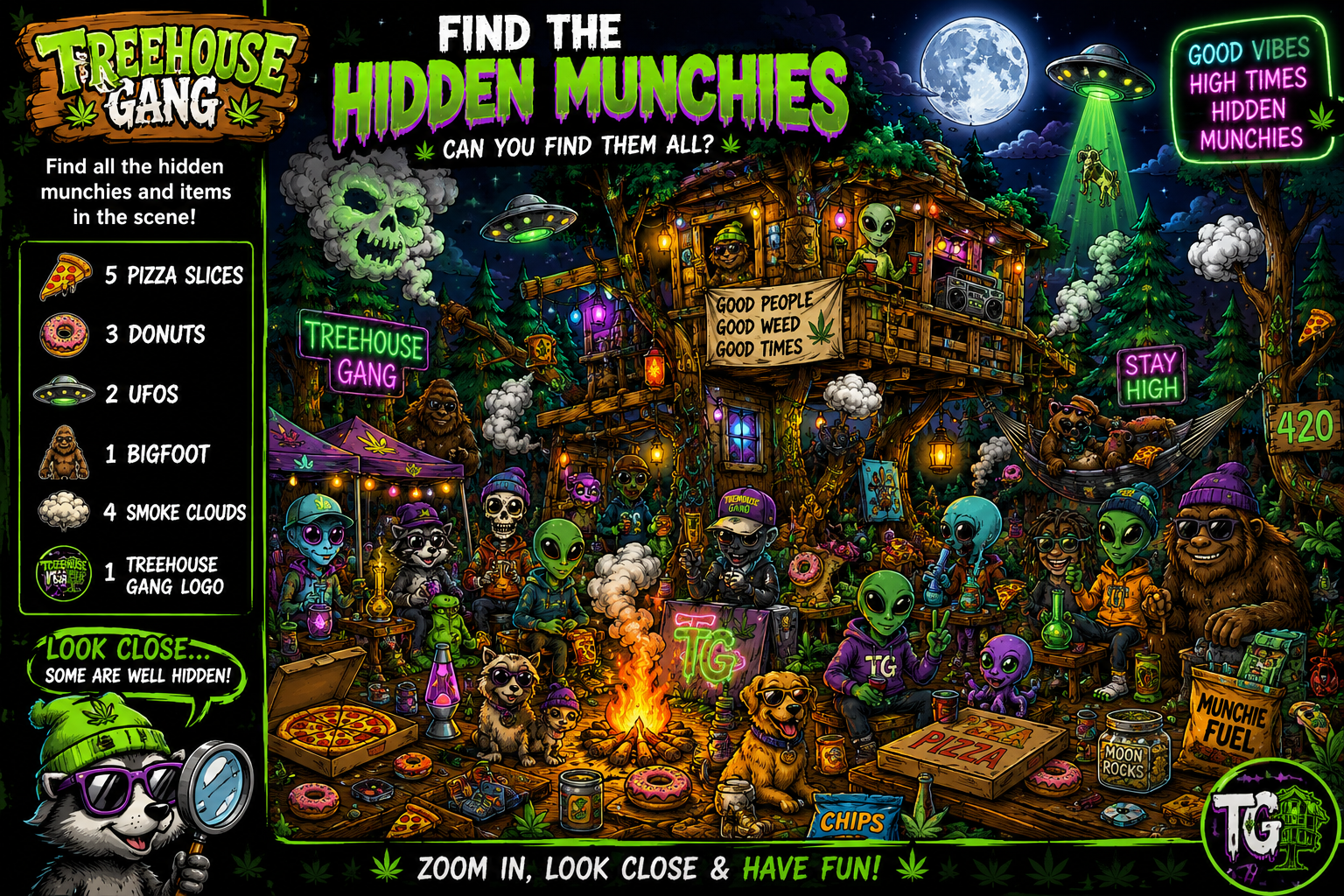 Hidden Munchies Scene